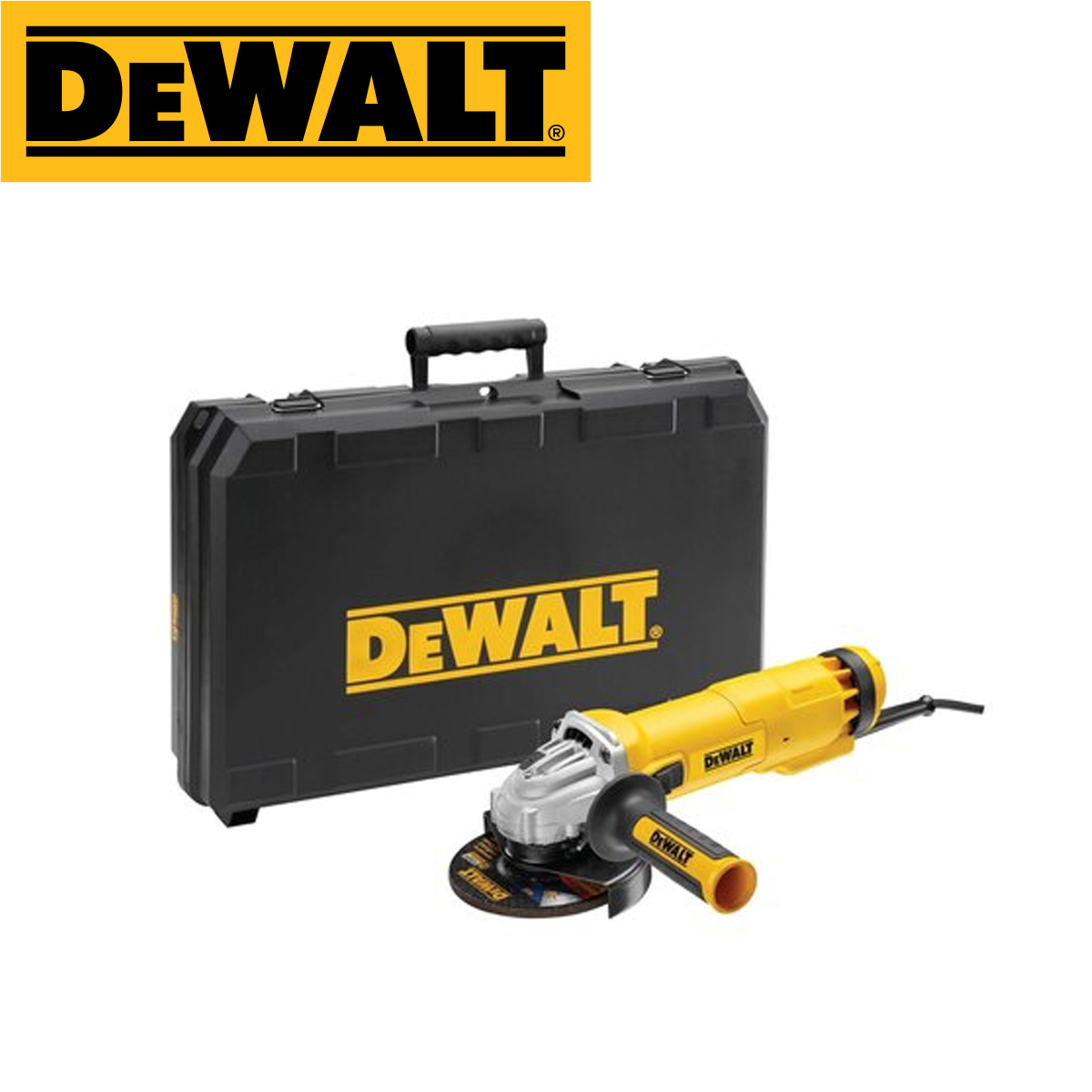 Električna ugaona kutna brusilica DeWalt 1200W 125mm sa priborom u