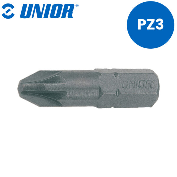 Set križnih nastavaka za izvijače-šarafcigere UNIOR 6486 602428 PZ3 3-dijelni