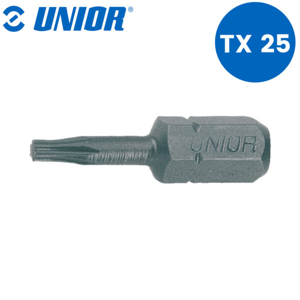 Set TX nastavaka za izvijače-šarafcigere UNIOR 6472 602412 TX25 3-dijelni