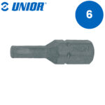 Set imbus nastavaka za izvijače-šarafcigere UNIOR 6489 602432 6mm 3-dijelni