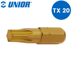Set TX nastavaka za izvijače-šarafcigere UNIOR 6472 604701 TX20 3-dijelni