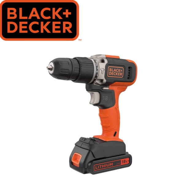 Aku udarna bušilica Black+Decker BCD003C1 18V sa 1.5Ah baterijom i punjačem