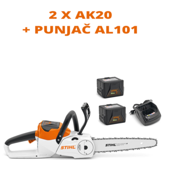 AKU – Pila za drva na baterije STIHL MSA 140 C-BQ sa 2 baterije AK 20 i punjačem AL 101