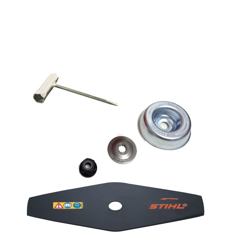 Dvokraki nož za trimer STIHL kompletan set bez dodatnog štitnika FS 55