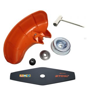 Dvokraki nož za trimer STIHL kompletan set sa štitnikom FS 55