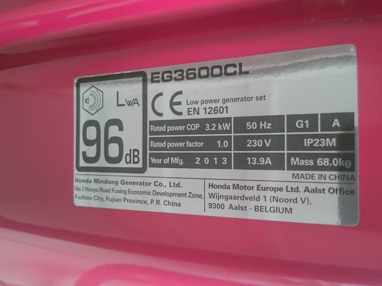 Benzinski agregat Honda EG 3600 CL / D-AVR 4.8KS