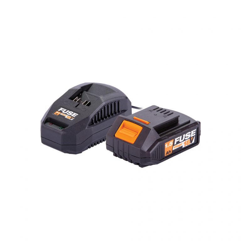 Aku set - 1.5Ah baterija i 2.4A punjač Villager Fuse 18V 067112
