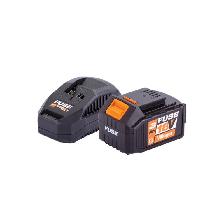 Aku set - 3Ah baterija i 2.4A punjač Villager Fuse 18V 067113