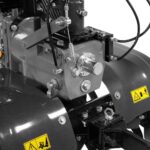 Dizelska profesionalna freza - kopačica Bertolini 218 6.6KS 100cm sa gumenim točkovima