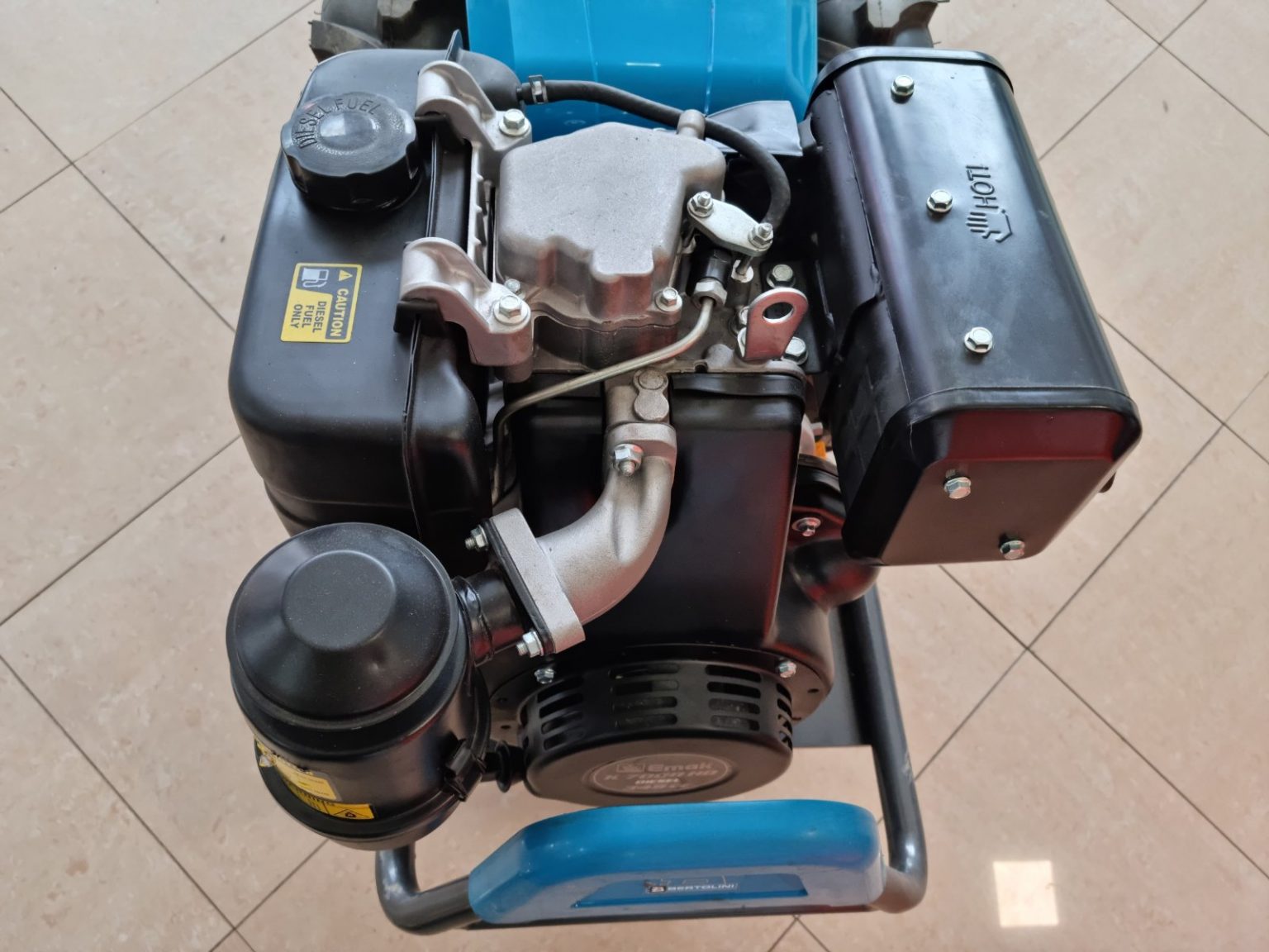 Dizelski motokultivator BERTOLINI 407 S sa strižnom kosom