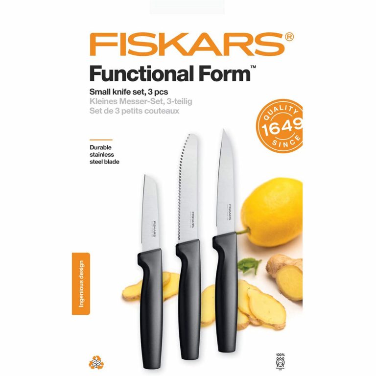Set kuhinjskih noževa 3u1 FISKARS 1057561 073809