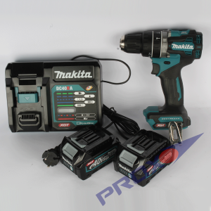 Aku udarna bušilica Makita HP002GD201 40V 64Nm sa 2 baterije i punjačem u koferu