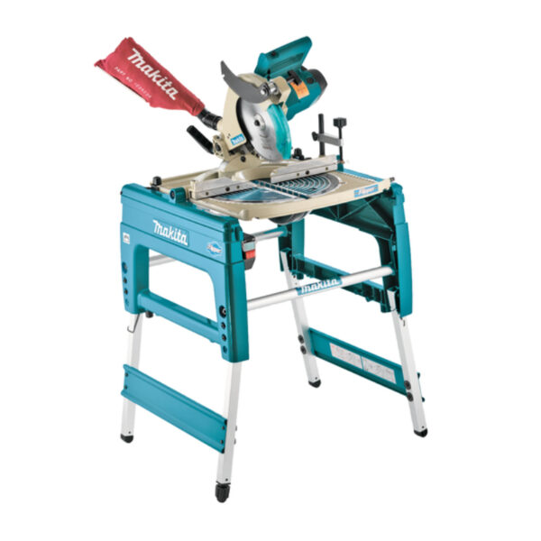 Električna potezno-nagibna pila - štucer sa stolom Makita LF1000 1650W 260mm