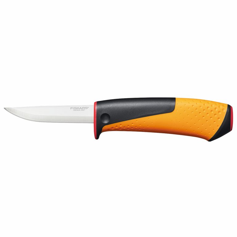 Nož sa oštračem FISKARS Stay sharp 1023620 046848