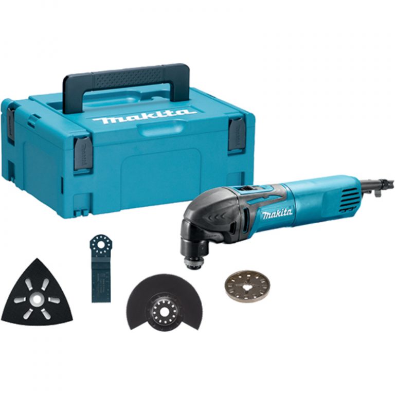 Električni višenamjenski - multifunkcijski alat Makita 320W sa nastavcima u koferu TM3000CX1J