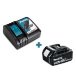 Set baterija za aku uređaje BL1850B 5.0Ah i brzi punjač Makita DC18RC
