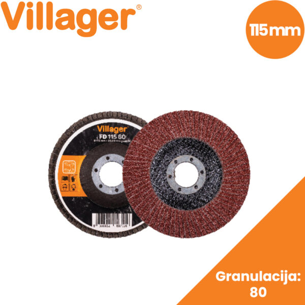 Lamelni disk za brusilicu Villager FD115/80 115mm