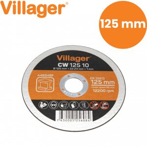 Rezna ploča za metal Villager CW12510 125x1.0mm