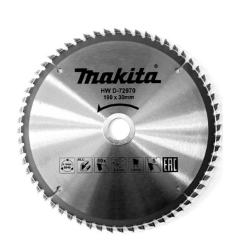 List pile Makita TCT za aluminij 190mmx30mm D-72970