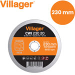 Rezna ploča za metal Villager CW23020 230x1.6mm
