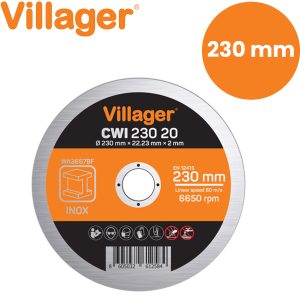 Rezna ploča za metal Villager CW23020 230x1.6mm