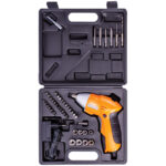 Aku odvijač - zavrtač Villager VLN SDL 1.0 sa nastavcima u koferu Prime set