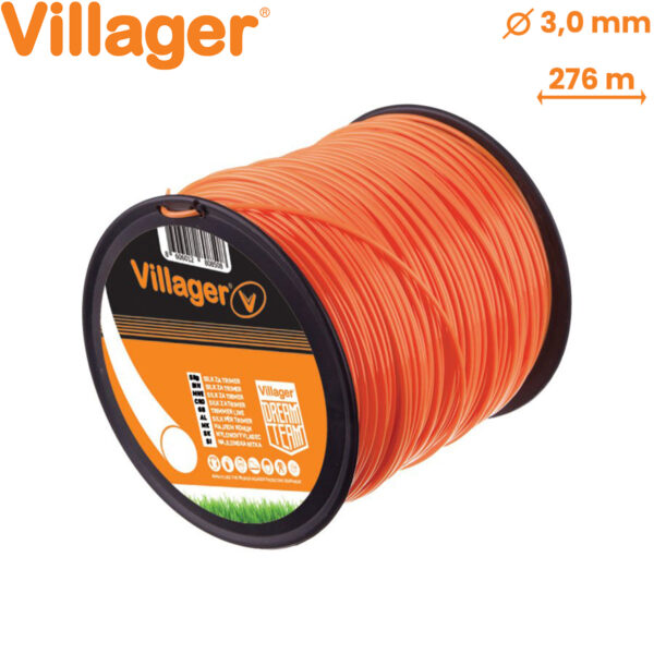 Rezna nit - silk za trimere Villager 3.0mm x 276m okrugli