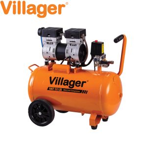 Električni monofazni kompresor Villager VAT 50 L-LS - silent 750W 8Bar