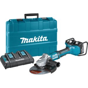 Aku ugaona-kutna brusilica Makita DGA900PT2 18+18V 230mm sa 2 baterije i punjačem u koferu