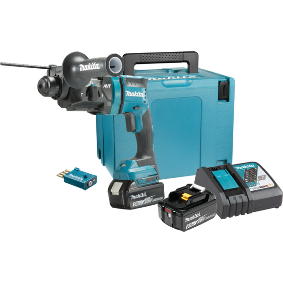 DHR182RTJU Aku udarna bušilica Makita DHR182RTJU 18V sa 2 baterije i punjačem u koferu