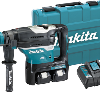 Aku udarna bušilica Makita DHR400PT2 18+18V SDS-Max sa 2 baterije i punjačem u koferu