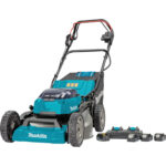 Samohodna aku kosilica-kosačica Makita DLM532PT4 18+18V 1700m2 sa 4 baterije i punjačem u koferu