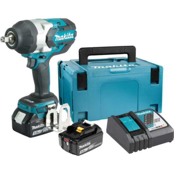 Aku udarni odvijač Makita DTW1002RTJ 18V 1/2" 1600Nm sa 2 baterije i punjačem u koferu