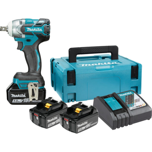 Aku udarni odvijač Makita DTW285RT3J 18V 280Nm sa 3 baterije i punjačem u koferu
