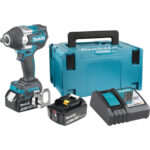 Aku udarni odvijač Makita DTW701RTJ 18V 1/2" sa 2 baterije i punjačem u koferu