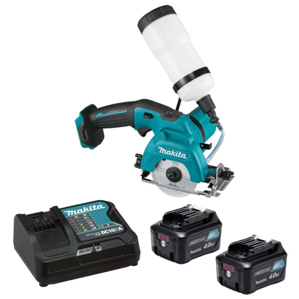 Aku rezač-sjekač za pločice-staklo Makita CC301DSME 12V sa 2 baterije 4.0Ah i punjačem u koferu