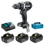 Aku bušilica-odvijač Makita 18V DDF484BJX1 sa 3 baterije i punjačem u koferu