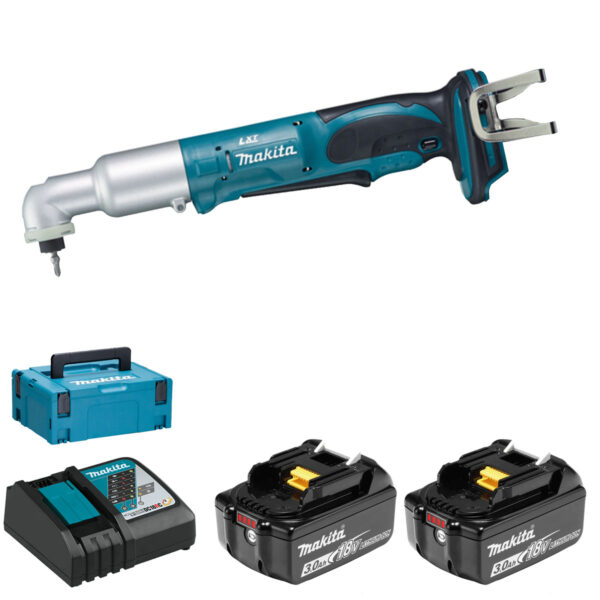 Aku ugaoni-kutni udarni odvijač - račna Makita DTL061RFE 18V 1/4" 60Nm sa 2 baterije i punjačem u koferu
