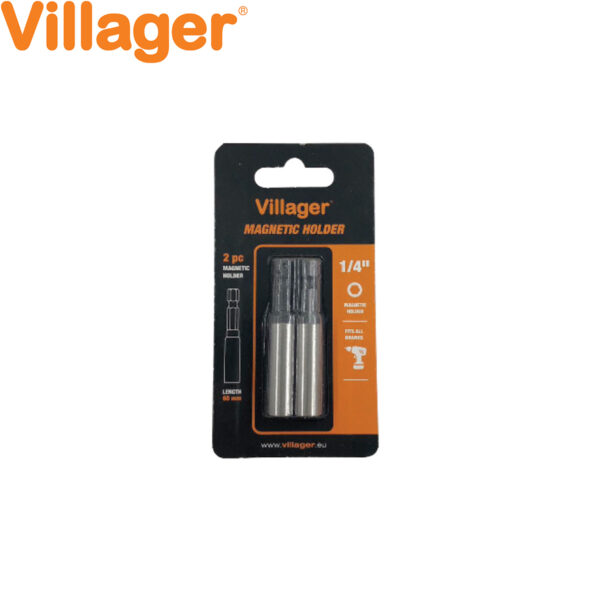 Magnetni nosač bitova Villager 059886 1/4" 60mm 2 komada