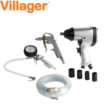 Set pneumatskog alata za kompresor Villager VAT S10 10/1