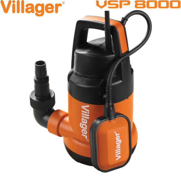 Električna muljna pumpa za prljavu - muljnu vodu - potopna Villager 400W VSP 8000