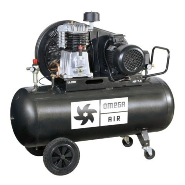 Električni trofazni kompresor sa remenom Proair JPN 650/270 270l 11bar 4000W