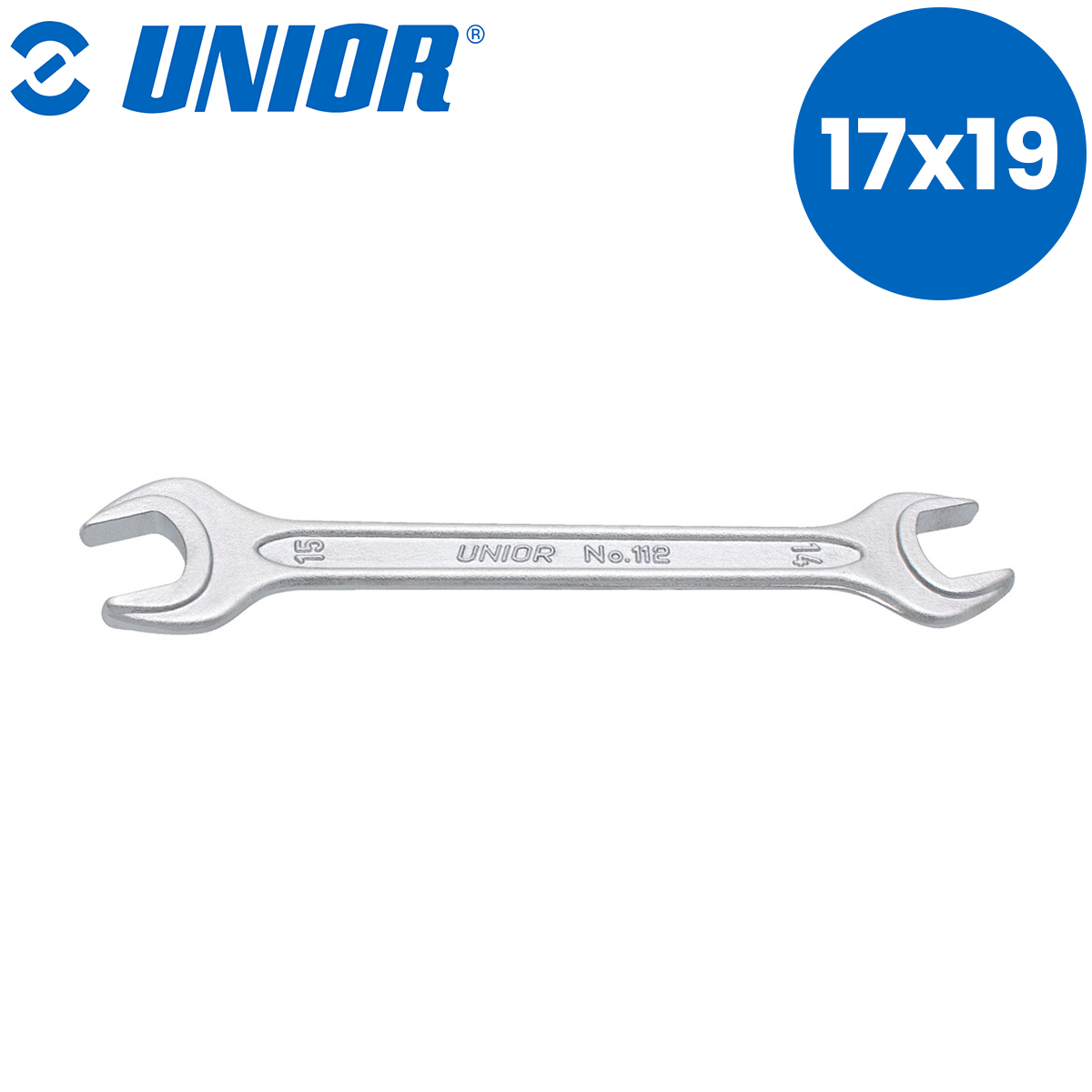 Ključ viljuškasti UNIOR 112 602087 17 x 19 mm Viljuškasti ključ UNIOR 112 602087 17 x 19 mm