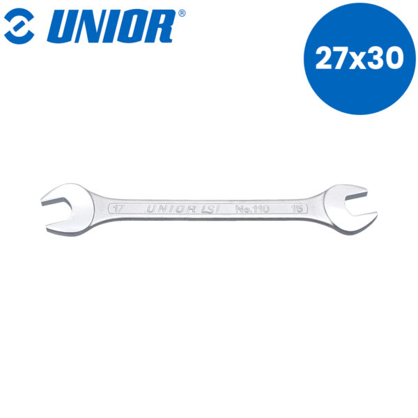 Viljuškasti ključ UNIOR 110 600097 27 x 30 mm