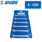 Set viljuškastih ključeva u plastičnoj futroli UNIOR 110 600108 6 - 17/6