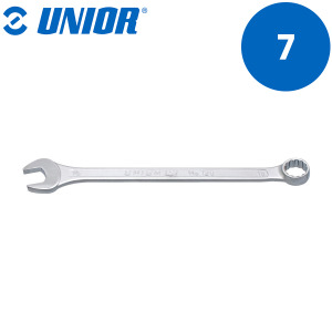 Viljuškasto-okasti ključ dugi UNIOR 120 600358 7mm