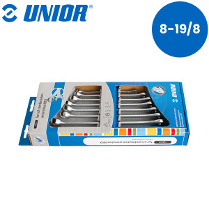 Set viljuškasto-okastih ključeva IBEX u kartonskoj kutiji UNIOR 129 611775 8-19/8