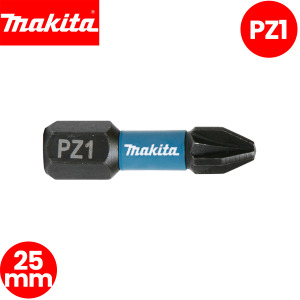 Torx bit za nasadne izvijače-šarafcigere Makita PZ1-25mm 2kom C-form B-63638