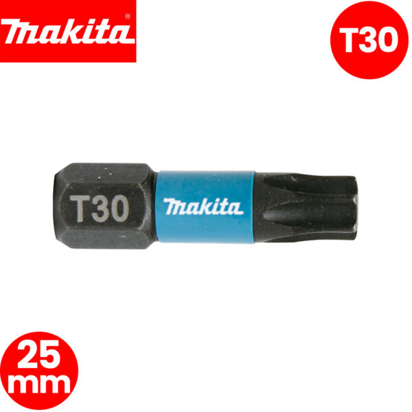 Torx bit za nasadne izvijače-šarafcigere Makita T30-25mm 2kom C-form B-63694