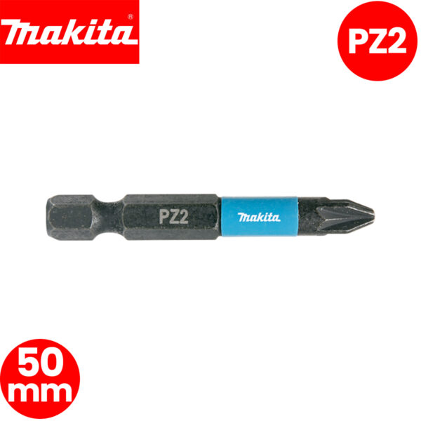 Torx bit za nasadne izvijače-šarafcigere Makita PZ2-50mm 2kom E-form B-63753